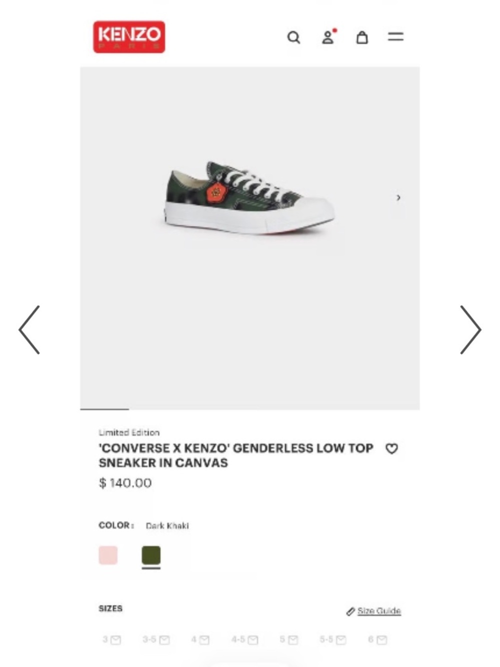 Converse x Kenzo